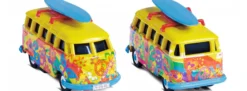 CARSON 500504150 VW T1 Bus Flower Power | 2.4GHz | RC Auto 1:87 Spur H0