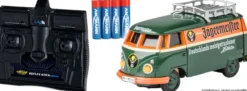 CARSON 500504180 VW T1 Kastenwagen Jägermeister | 2.4GHz | RC Auto 1:87 Spur H0