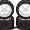 CARSON 500900204 2WD/4WD All-Terrain Räder | 4 Stück | für RC-Cars 1:10