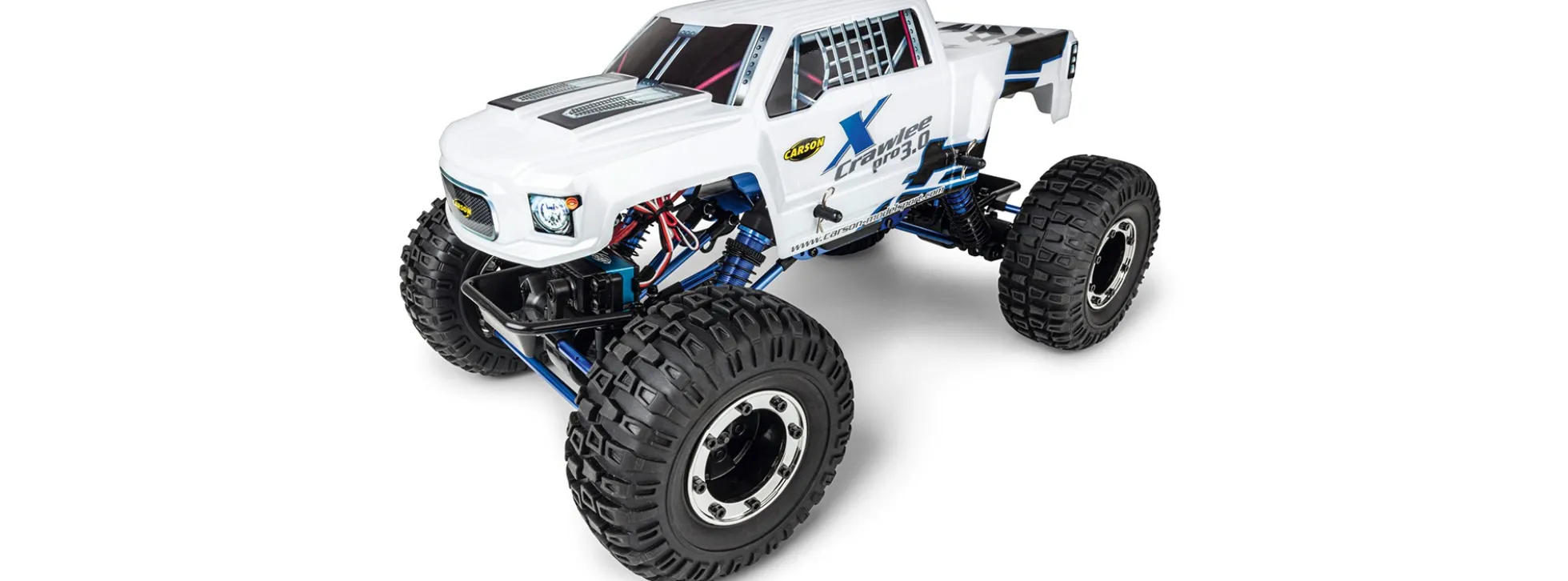 CARSON 500404315 X-Crawlee Pro 3.0 | RTR | 2,4 Ghz | RC Car 1:10