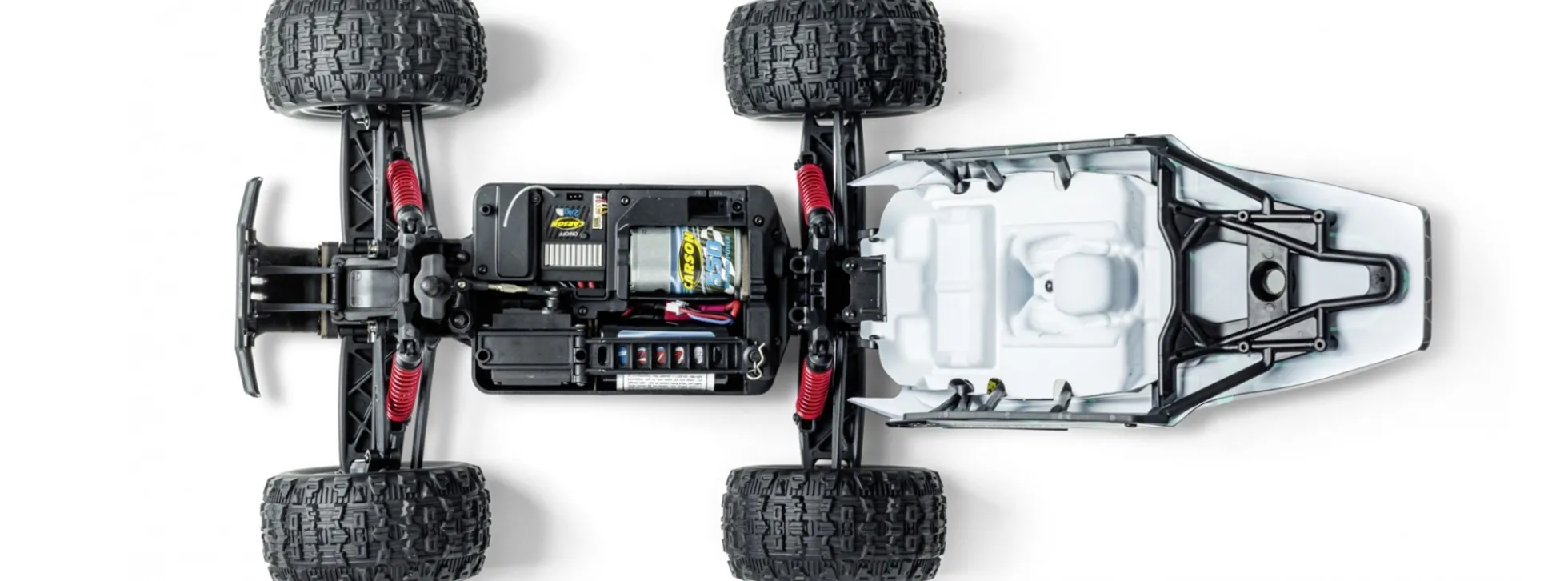 CARSON 500404254 XS Offroad Fighter Cage türkis | RC Auto Komplett-RTR 1:10