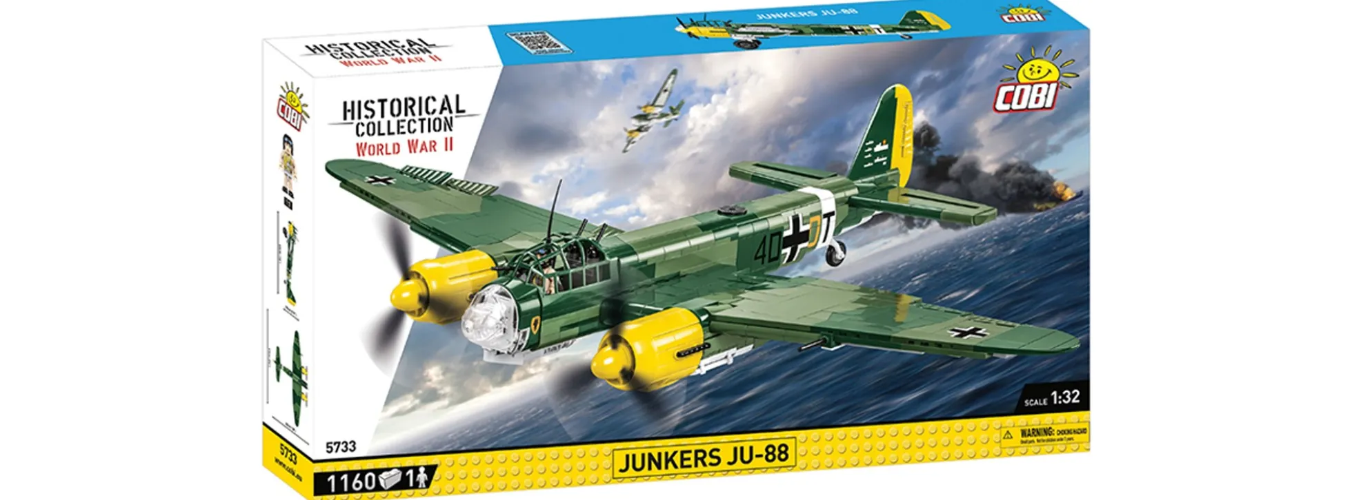 COBI 5733 Junkers JU-88 | Flugzeug Baukasten 1:32