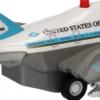 DARON 86PB-686A Air Force One Pullback Toy | mit Licht und Sound | Spielflugzeug