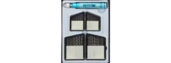 DONAU-ELEKTRONIK HSS250 40-tlg. Profiline HSS Bohrerset | Ø 0,3 - 2,5 mm | Modellbauwerkzeug