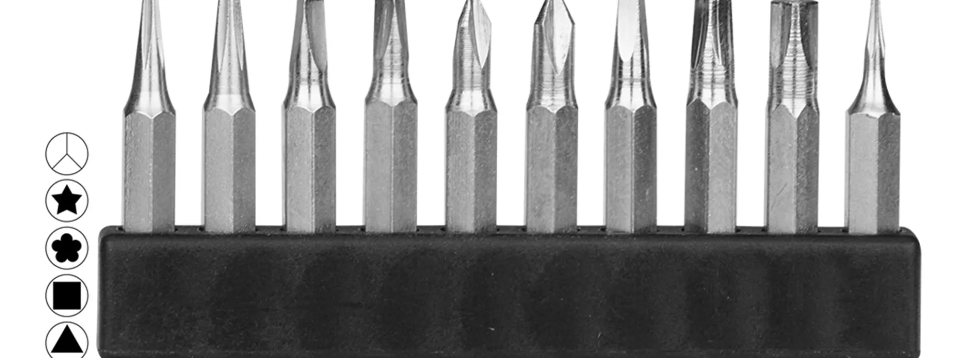 DONAU-ELEKTRONIK MBS69 10-tlg. Set Mini Bit Sortiment Spezialbits | Modellbauwerkzeug