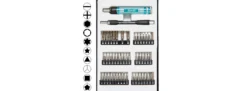 DONAU-ELEKTRONIK MBS50 51-tlg. Set Ratschen-Schraubendreher | Modellbauwerkzeug