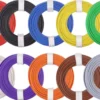 DONAU-ELEKTRONIK 125-MIX Kupferlitzen-Set 0,25 mm² | 10 x 10 m | Elektrozubehör