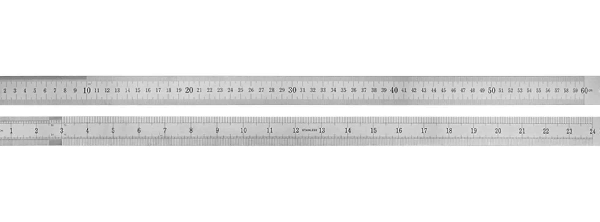 DONAU-ELEKTRONIK MLS60 Stahl-Lineal 600 mm | Modellbauwerkzeug