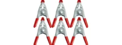 DONAU-ELEKTRONIK 19-6M Metall-Spannzwingen 50 mm | 6 Stück