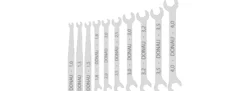 DONAU-ELEKTRONIK 980-SET 10-tlg. Set Micro-Maulschlüssel | 1-4 mm | Modellbauwerkzeug