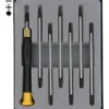 DONAU-ELEKTRONIK 280-70 7-tlg. T-Profil- Kreuz- Schlitzdreher Umsteckset | Modellbauwerkzeug