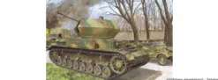 DRAGON 6550 3.7cm FlaK 43 Flakpanzer IV Ostwind | Panzer Bausatz 1:35