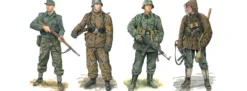 DRAGON 6704 Deutsche Waffen Grenadiere 1944-45 | Militär Bausatz 1:35