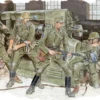 DRAGON 6006 Figuren Set Eisernes Kreuz Ost Front 1944 | 4 Stück | Militär Bausatz 1:35