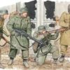 DRAGON 6059 Figuren Set Panzer Grenadiere Kharkov 1943 | 4 Stück | Militär Bausatz 1:35