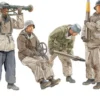 DRAGON 6275 Flak Artillerie Besatzung Winter 1943-45 | Figuren Bausatz 1:35