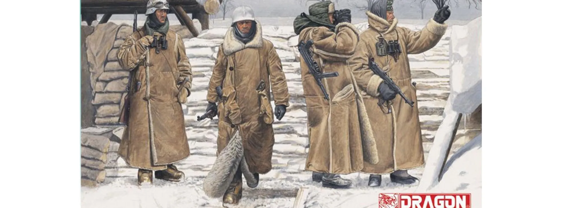 DRAGON 6518 German Infantry in Wachmantel | Militär Bausatz 1:35
