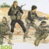DRAGON 3306 MACV-SOG | 4 Stück | Figuren Bausatz 1:35