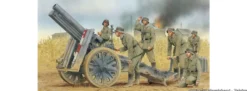 DRAGON 6261 Mechanised Towing 15cm s.IG.33 Infantry Gun w/Crew | Militär Bausatz 1:35