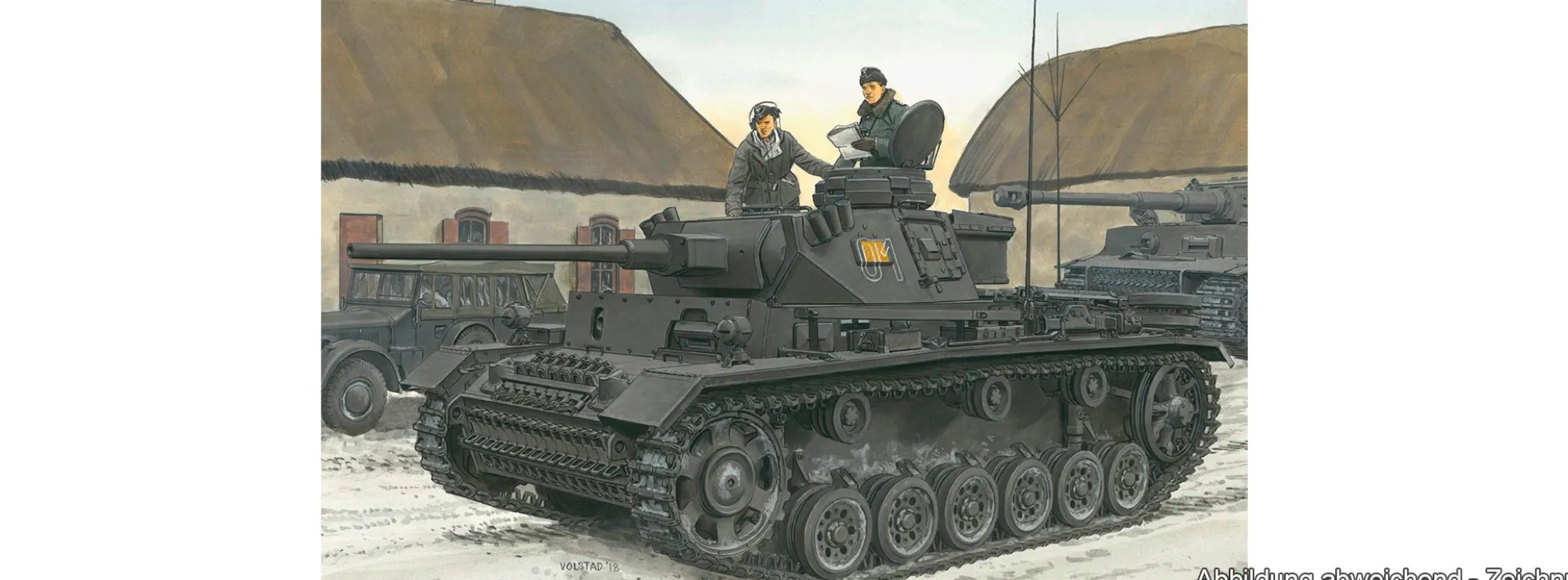 DRAGON 6853 Pz.Bef.Wg.III Ausf.K | Panzer Bausatz 1:35