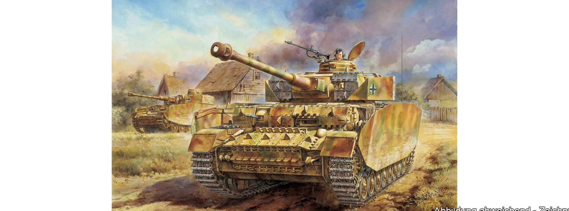 DRAGON 6566 Pz. Kpfw. IV Ausf. H Späte Ausführung | Panzer Bausatz 1:35
