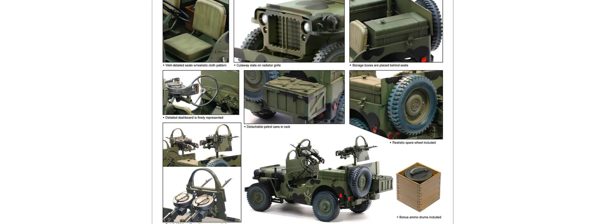 DRAGON 75042 SAS 4x4 Truck Northwest European Theatre 1944 | Militär Bausatz 1:6
