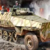 DRAGON 6516 Sd. Kfz. 251/9 Ausf. D 7.5cm Kanone 37 | Panzer Bausatz 1:35