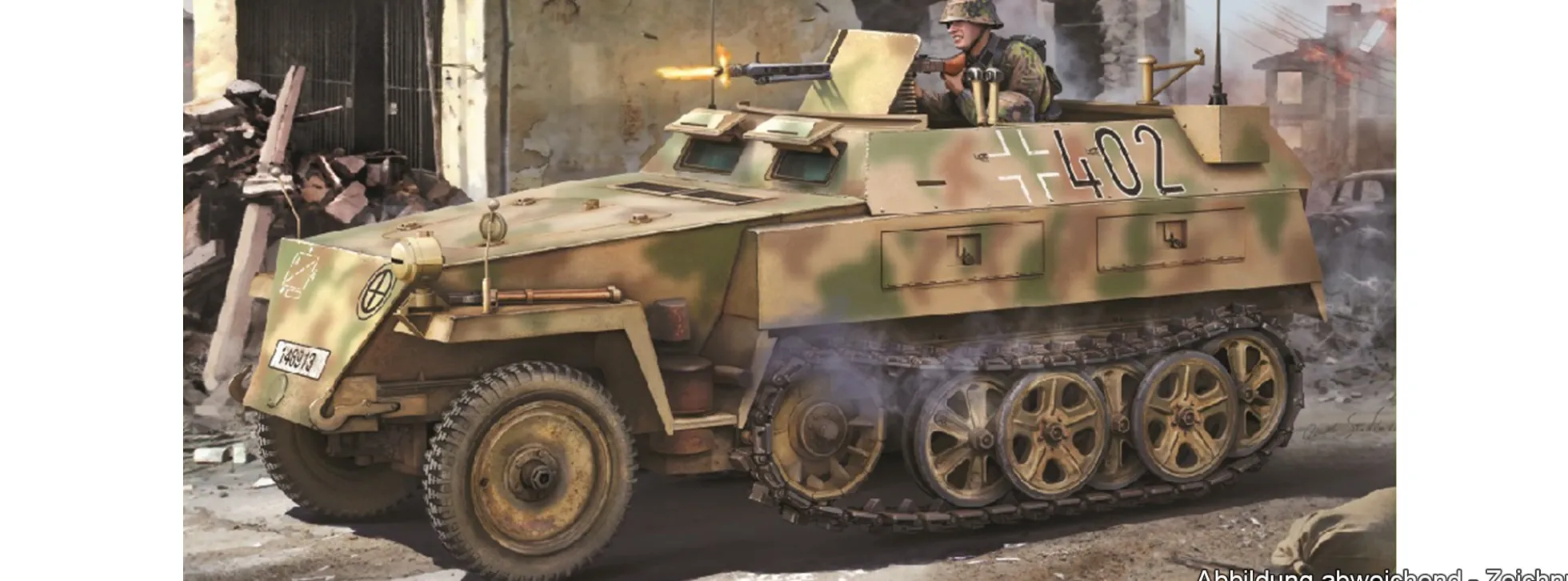 DRAGON 6636 Sd. Kfz. 250/5 Beobachtungs Panzer Wagen | Panzer Bausatz 1:35