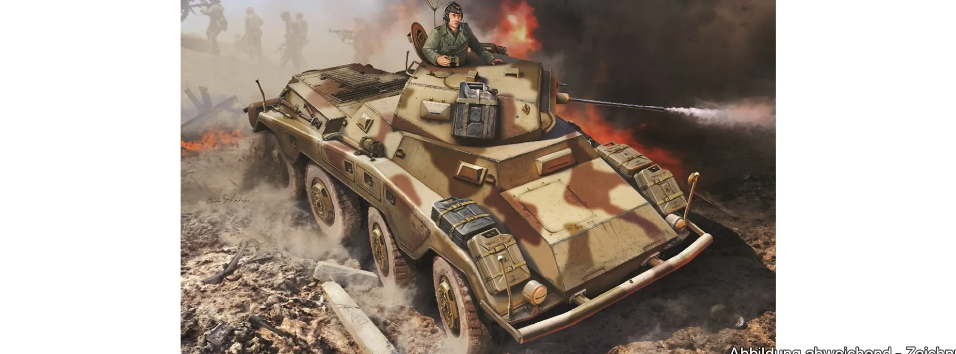 DRAGON 6696 Sd.Kfz.234/2 Luchsturm | Panzer Bausatz 1:35