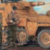 DRAGON 6425 Sd. Kfz. 250/8 mit 7.5cm K.51 L/24 | Panzer Bausatz 1:35