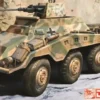 DRAGON 6969 Sd.Kfz. 234/3 mit Schwebelafette 20 mm | Panzer Bausatz 1:35