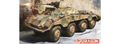 DRAGON 6969 Sd.Kfz. 234/3 mit Schwebelafette 20 mm | Panzer Bausatz 1:35