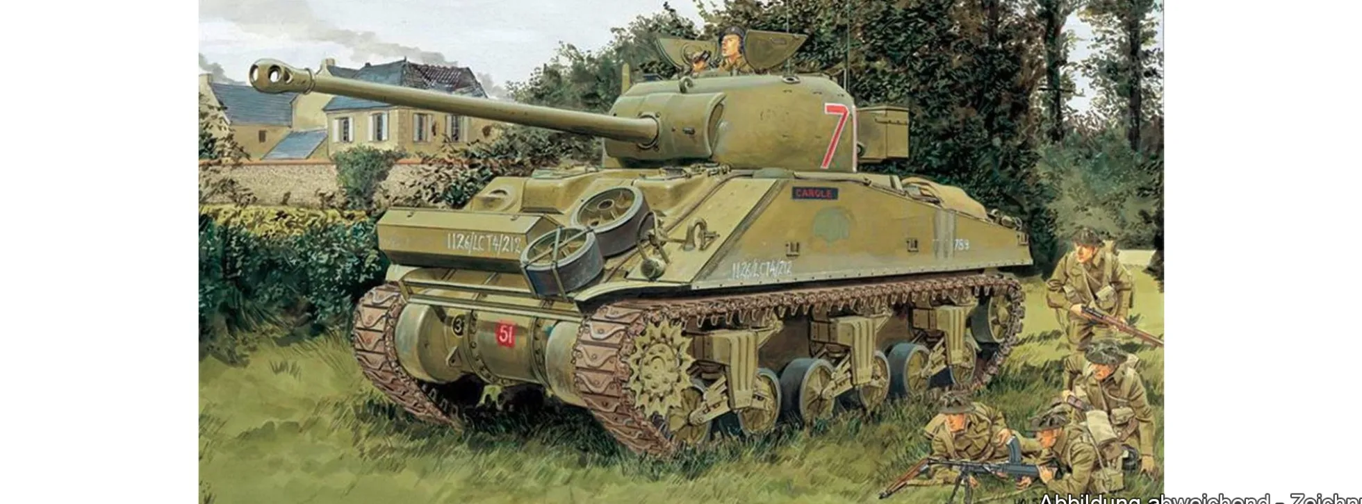 DRAGON 6182 Sherman Firefly VC | Panzer Bausatz 1:35