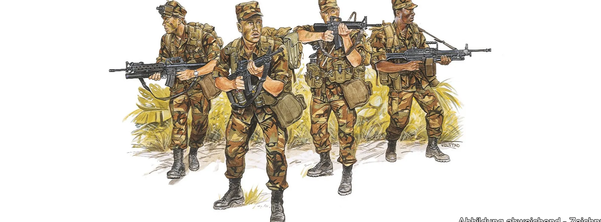 DRAGON 3004 U.S. Rangers | Soldaten Bausatz 1:35
