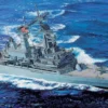 DRAGON 7090 U.S.S. Virginia CGN-38 | Schiff Bausatz 1:700