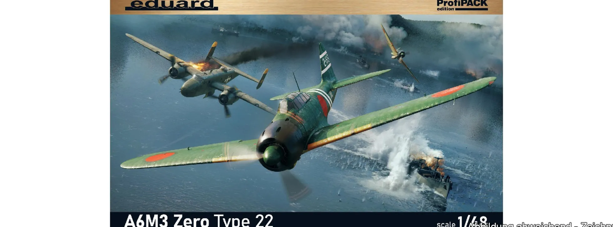 Eduard 82214 A6M3 Zero Type 22 | Flugzeug Bausatz 1:48