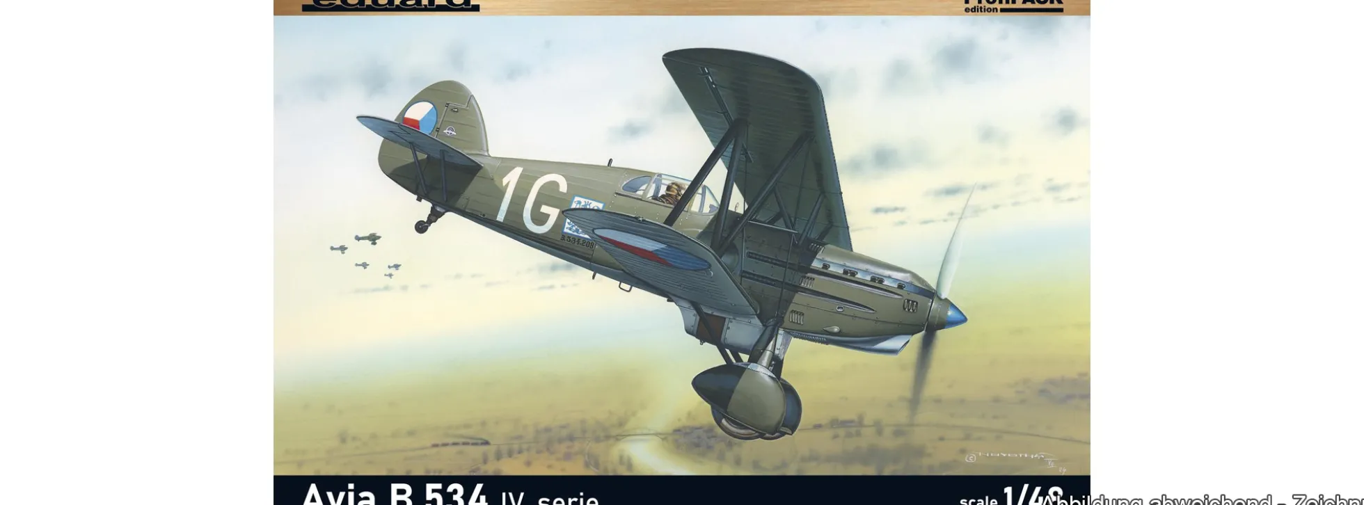 Eduard 8192 Avia B-534 IV serie ProfiPACK Limited Edition | Flugzeug Bausatz 1:48