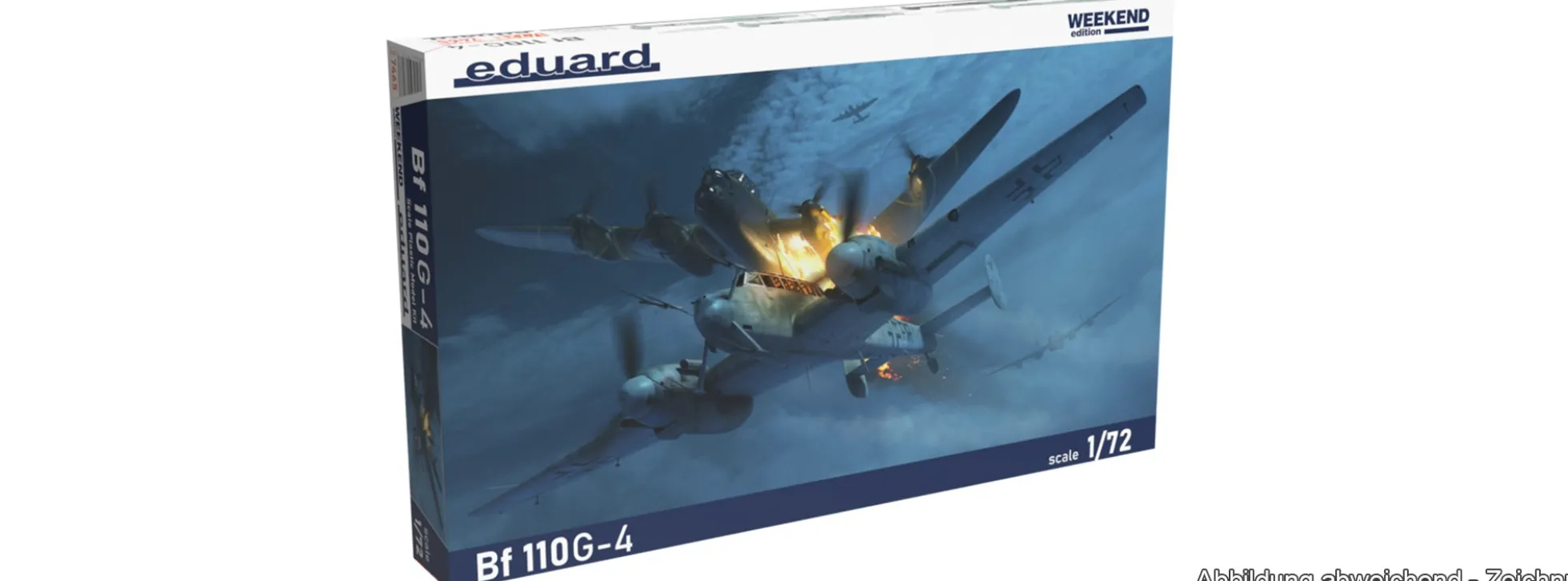 Eduard 7465 Bf 110G-4 Weekend Edition | Flugzeug Bausatz 1:72
