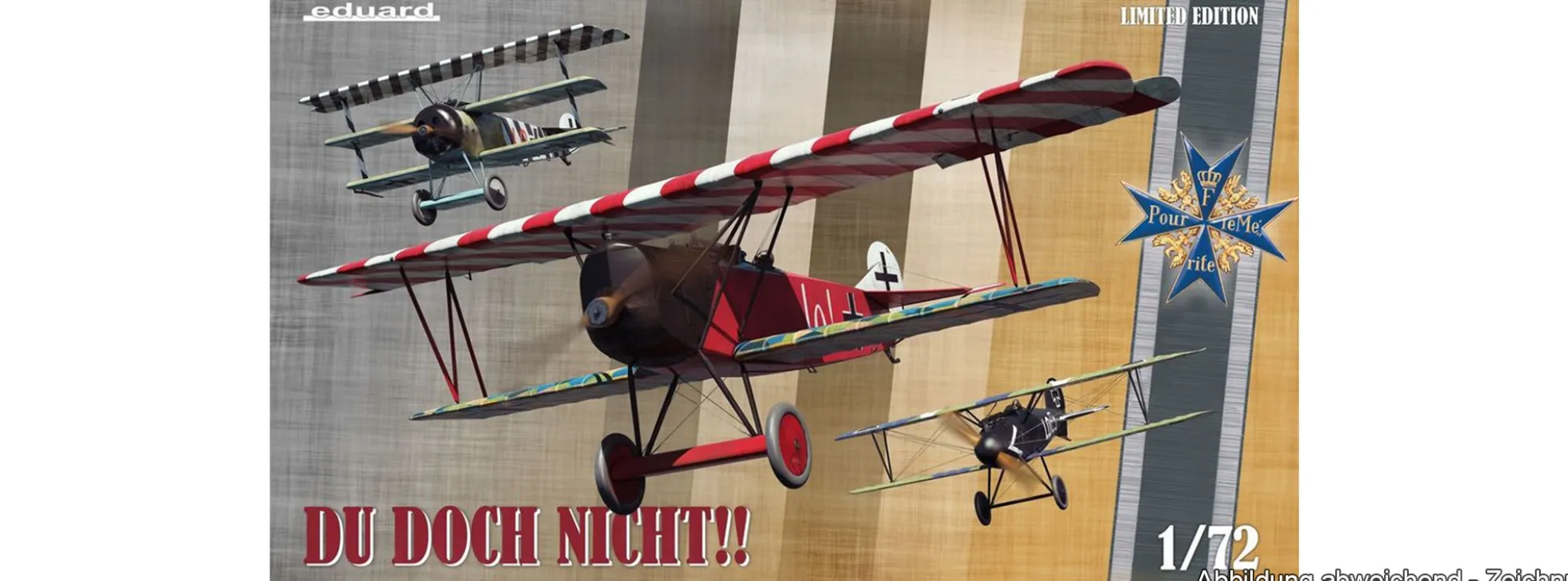 Eduard 2135 Du doch nicht!! | Limited Edition | Flugzeug Bausatz 1:72