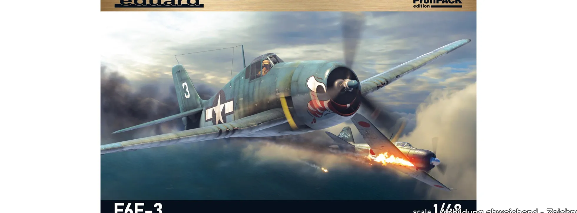 Eduard 8227 F6F-3 ProfiPACK | Flugzeug Bausatz 1:48