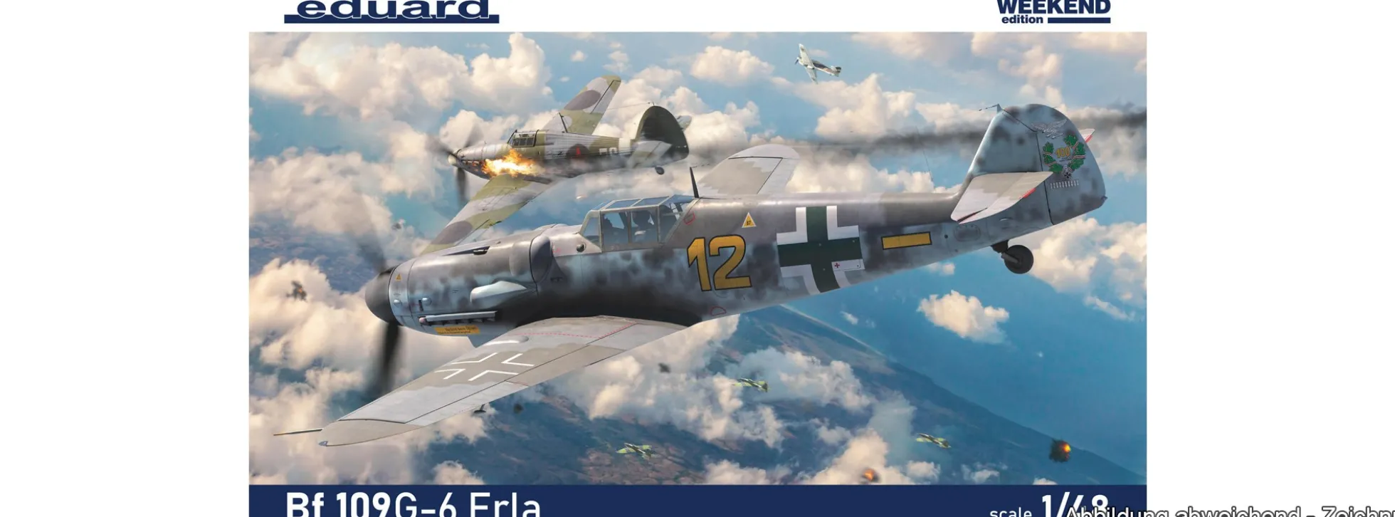 Eduard 84201 Messerschmitt Bf 109G-6 Erla Weekend Edition | Flugzeug Bausatz 1:48
