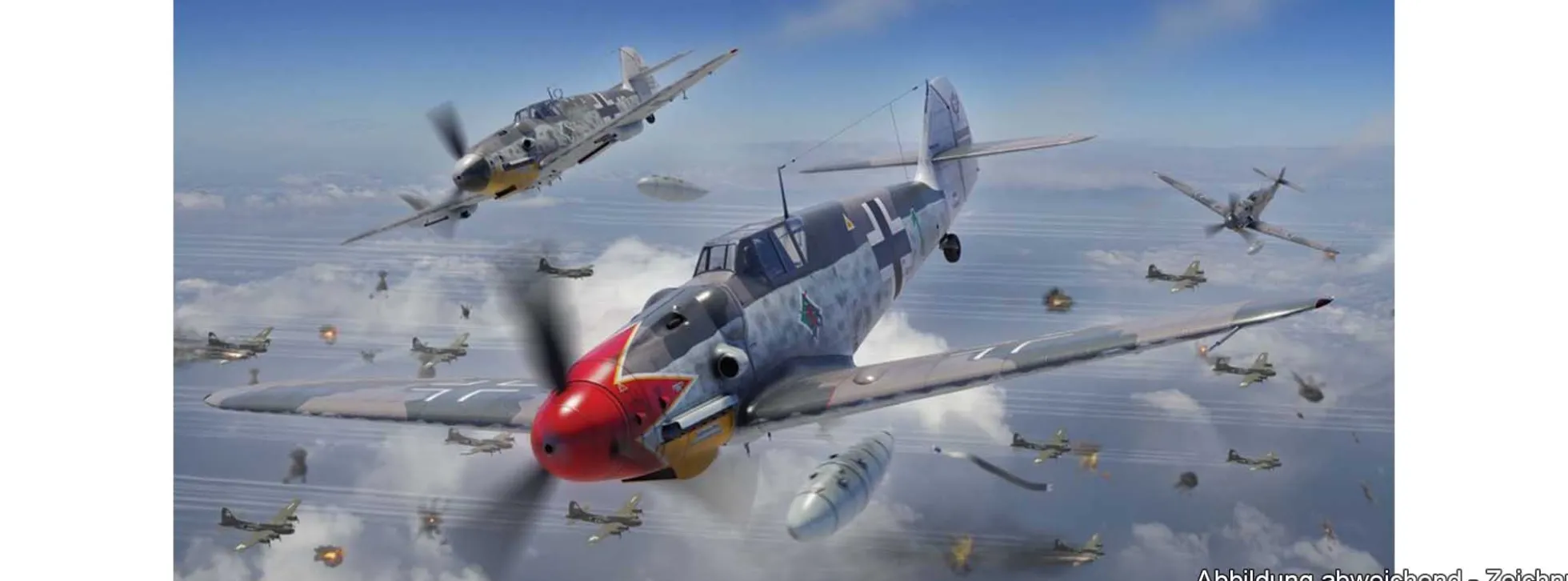 Eduard 70159 Messerschmitt Bf 109G-6 | Flugzeug Bausatz 1:72