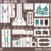 Eduard 70147 Mikojan-Gurewitsch MiG-21R | Flugzeug Bausatz 1:72