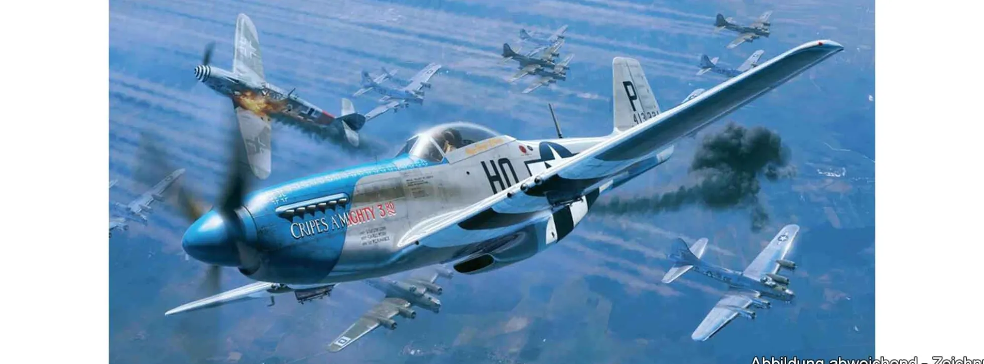 Eduard 70171 North American P-51D-5 Mustang | Flugzeug Bausatz 1:72