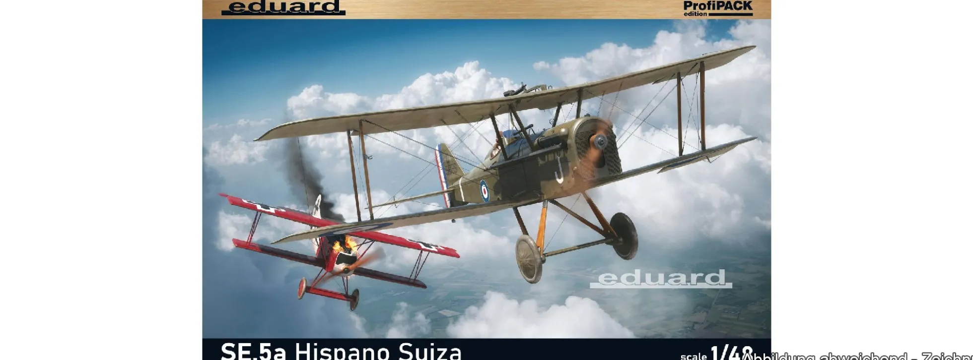 Eduard 82132 SE.5a Hispano Suiza | Flugzeug Bausatz 1:48