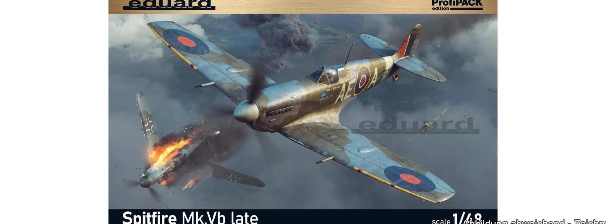 Eduard 82156 Spitfire Mk.Vb late | Flugzeug Bausatz 1:48