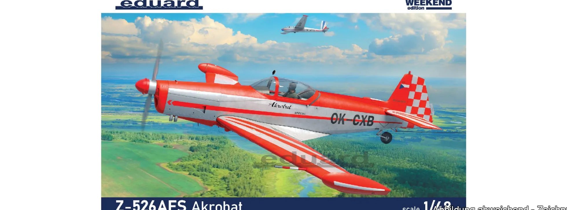 Eduard 84185 Z-526AFS Akrobat | Flugzeug Bausatz 1:48