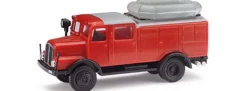 ESPEWE 95624 IFA S4000 TLF 16 Feuerwehr mit Boot | Blaulichtmodell 1:87