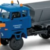 ESPEWE 95401 IFA W50 LA D035 Autobahnmeisterei Dessau Schneepflug | LKW-Modell 1:87