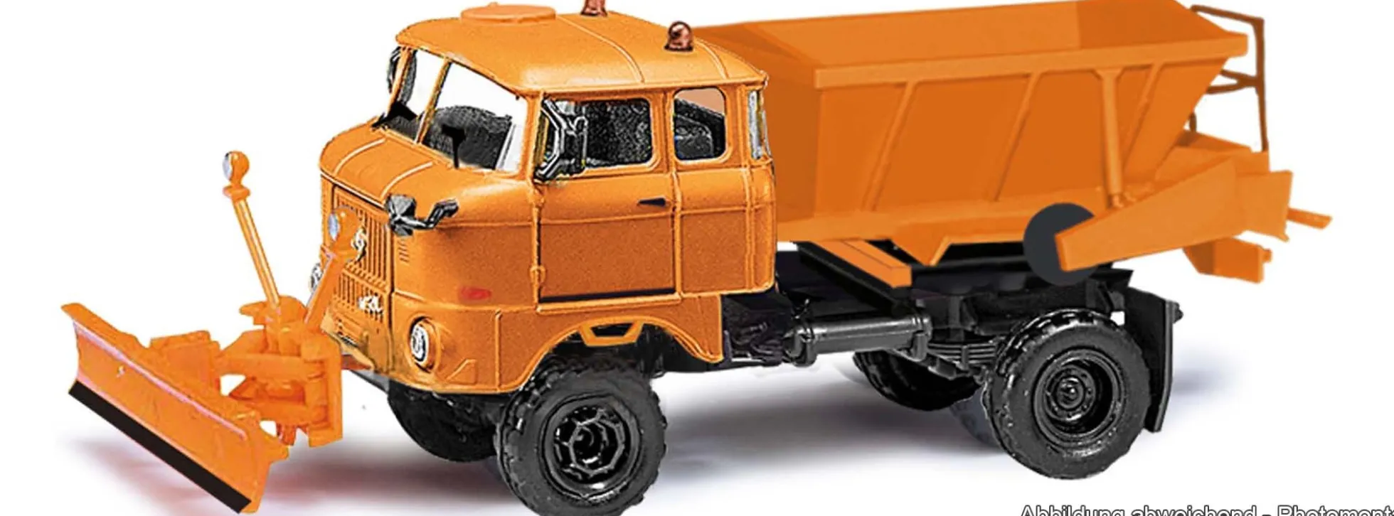 ESPEWE 95286 IFA W50 LA D035 Winterdienst mit Schneeschild | LKW Modell 1:87